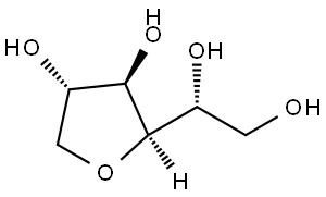 1,4-脱水-D-山梨醇 结构式