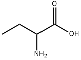 DL-2-氨基丁酸 结构式