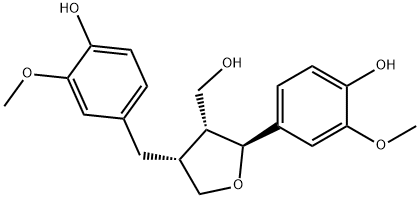 落叶松树脂醇 结构式
