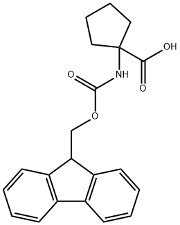 Fmoc-环亮氨酸 结构式