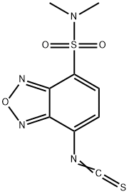 4-(N,N-二甲基氨基磺酰)-7-异硫氰基苯并呋咱 结构式