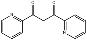 1,3-二(2-吡啶基)-1,3-丙二酮 结构式