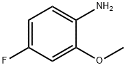 4-氟-2-甲氧基苯胺 结构式