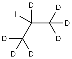 2-碘丙烷-d7 结构式
