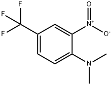 4-二甲氨基-3-硝基三氟甲苯 结构式