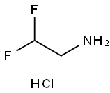 2,2-二氟乙胺盐酸盐 结构式