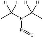 N-亚硝基二乙胺-D4 结构式