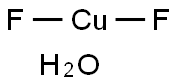 氟化铜(II)水合物 结构式