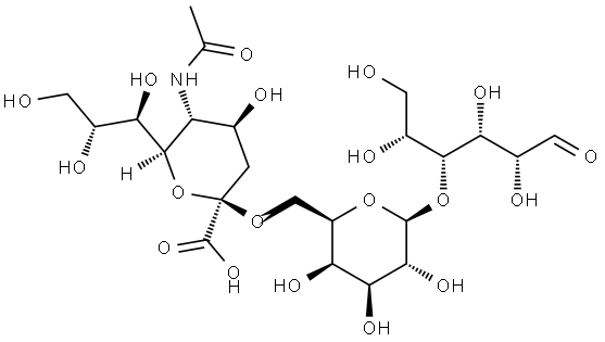 6'-唾液乳糖 结构式