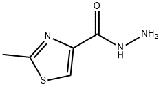2-甲基噻唑-4-甲酰肼 结构式
