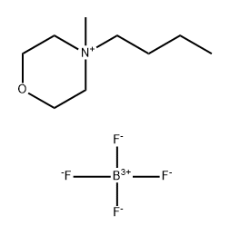 N-甲基丁基吗啉四氟硼酸盐 结构式