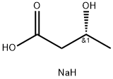 (R)-3-羟基丁酸钠 结构式