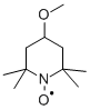 4-甲氧基-2,2,6,6-四甲基哌啶1-氧基自由基 结构式