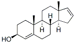 4,16-雄二烯-3β-醇 结构式