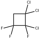 1,1,2-三氯-2,2,3-三氟环丁烷 结构式