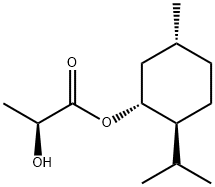 L-乳酸孟酯 结构式