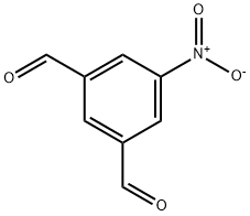 5-硝基间苯二甲醛 结构式