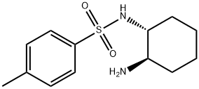 (1R,2R)-(-)-N-对甲苯磺酰基-1,2-环己二胺 结构式