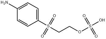 4-硫酸乙酯砜基苯胺 结构式