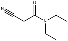 2-氰基-N,N-二乙基乙酰胺 结构式