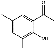1-(3,5-二氟-2-羟基苯)乙酮 结构式