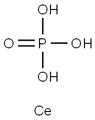 磷酸铈(III) 结构式