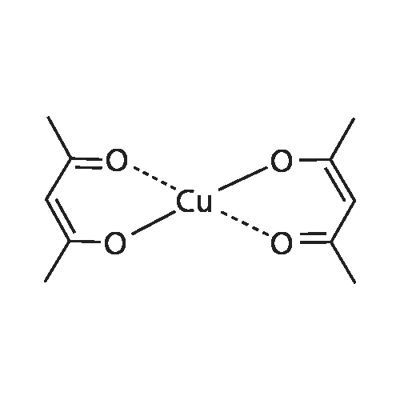 乙酰丙酮铜 结构式