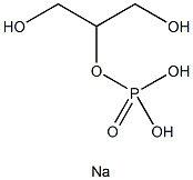 β-甘油磷酸钠 结构式