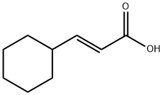 (2E)-3-环己基-2-丙烯酸 结构式