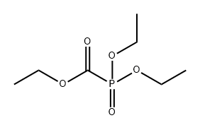 二乙氧基氧膦基甲酸乙酯 结构式