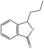 3-丙基异苯并呋喃-1(3H)-酮 结构式