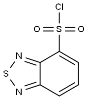 2,1,3-苯并噻二唑-4-磺酰氯 结构式