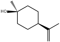 顺-1-甲基-4-(丙-1-烯-2-基)环己醇 结构式