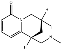 N-甲基金雀花碱 结构式