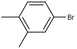 4-溴-1,2-二甲苯 结构式