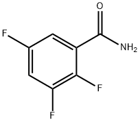 2,3,5-三氟苯甲酰胺 结构式