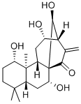 尾叶香茶菜素 A 结构式