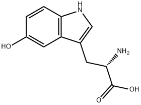 DL-5-羟基色氨酸 结构式