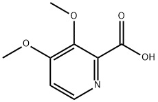 3,4-二甲氧基吡啶甲酸 结构式