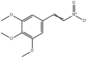 1-(3,4,5-三甲氧基苯基)-2-硝基乙烯 结构式