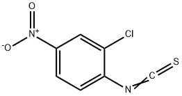 2-氯-4-硝基苯基硫代异氰酸酯 结构式