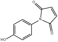 4-马来酰亚胺基苯酚 结构式