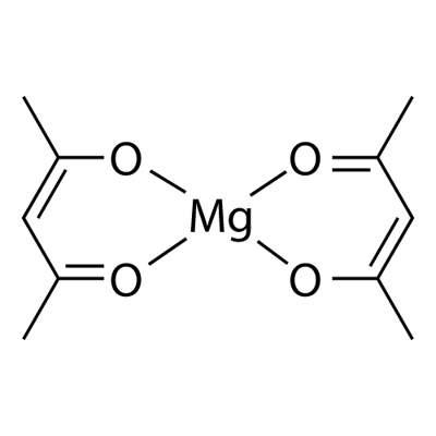 乙酰丙酮镁(II) 结构式