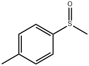 1-甲基-4-(甲基亚磺酰基)苯 结构式