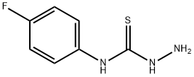 N-(4-氟苯基)肼硫代甲酰胺 结构式
