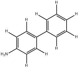 4-氨基联苯-D9 结构式