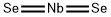 硒化铌(IV) 结构式