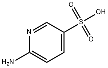 6-氨基吡啶-3-磺酸 结构式