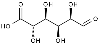 D-葡萄糖醛酸 结构式