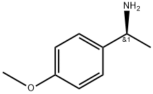 (S)-1-(4-甲氧基苯)乙胺 结构式